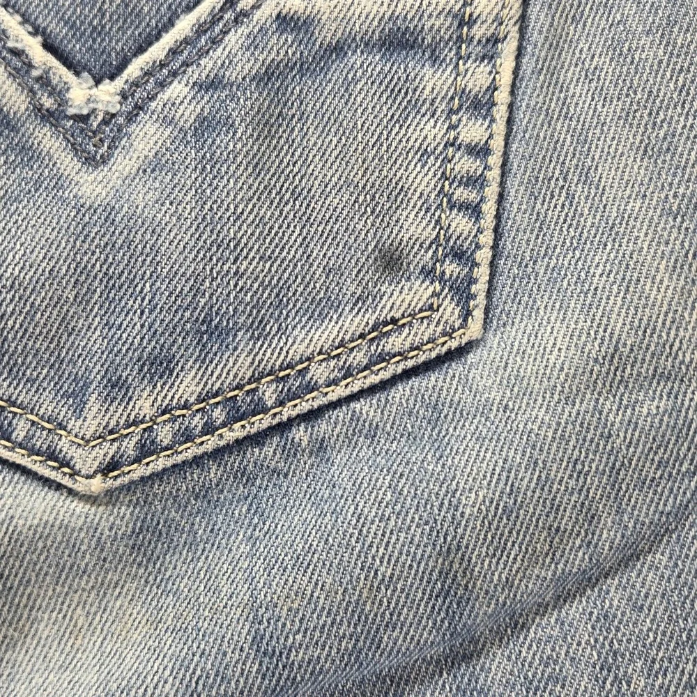 Diesel Jeans Mens 32x30 Blue Larkee Regular Straight Distressed Button Fly 008AT
